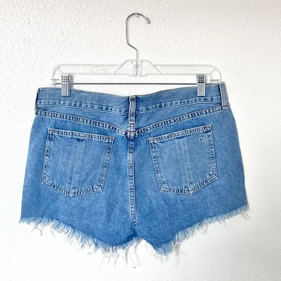 Rag & Bone Winnie Cut Off Jean Shorts Size 28